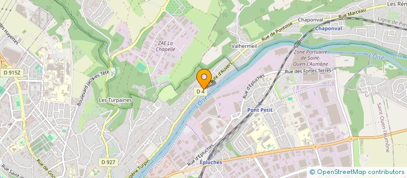 localisation de l'entreprise ELESMOUR  PONTOISE