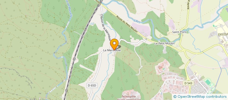 localisation de l'entreprise ELESOL  AIX EN PROVENCE