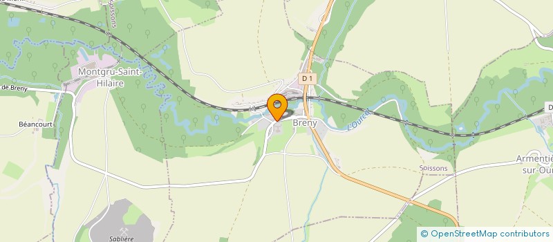 localisation de l'entreprise ELESOMA  BRENY