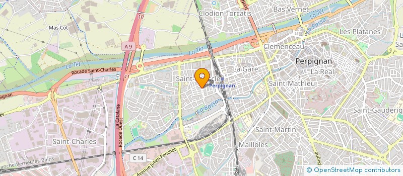 localisation de l'entreprise ELEUSINE à PERPIGNAN