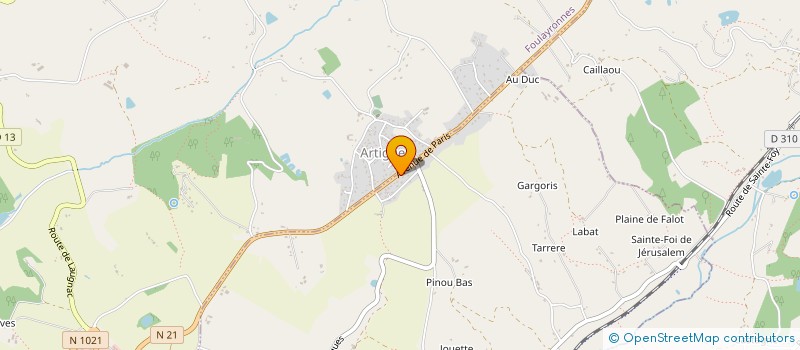 localisation de l'entreprise ELEUSIS  PONT-DU-CASSE