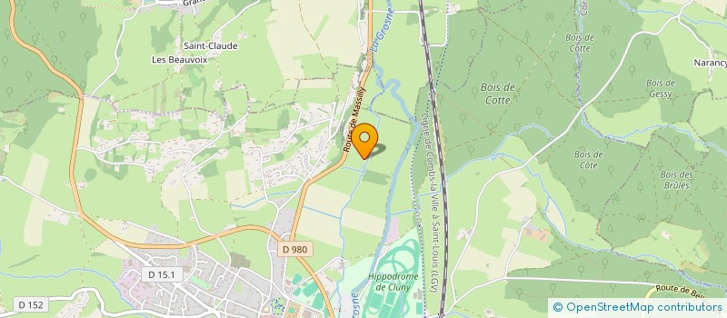 localisation de l'entreprise ELEUSIS  CLUNY