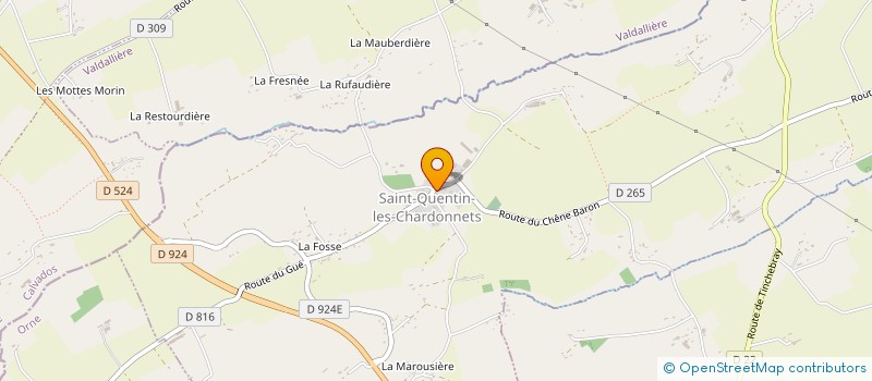 localisation de l'entreprise ELEV CLAIREFOUGERE FRENE MONTSECRET à MONTSECRET-CLAIREFOUGERE