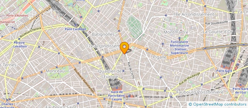 localisation de l'entreprise ELEV8 à PARIS