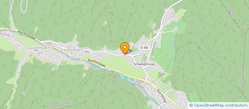localisation de l'entreprise ELEVAGE AVICOLE DU FLORIVAL à LAUTENBACH