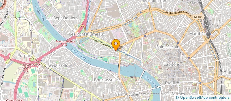 localisation de l'entreprise ELEVAGE BASSIN SUD  TOULOUSE