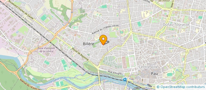 localisation de l'entreprise ELEVAGE BEARNAIS à BILLERE