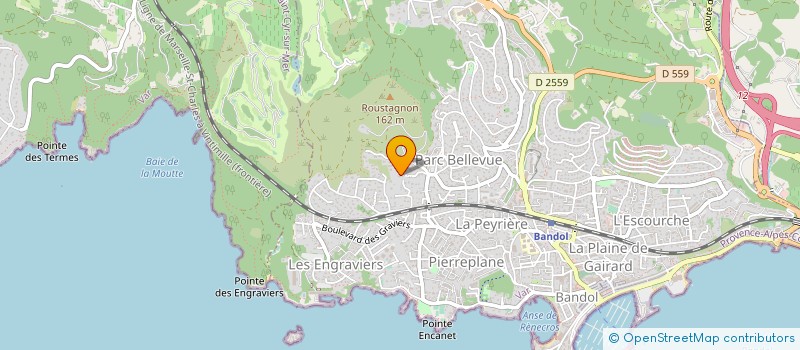 localisation de l'entreprise ELEVAGE BUCH DE LA PEROUSE  BANDOL