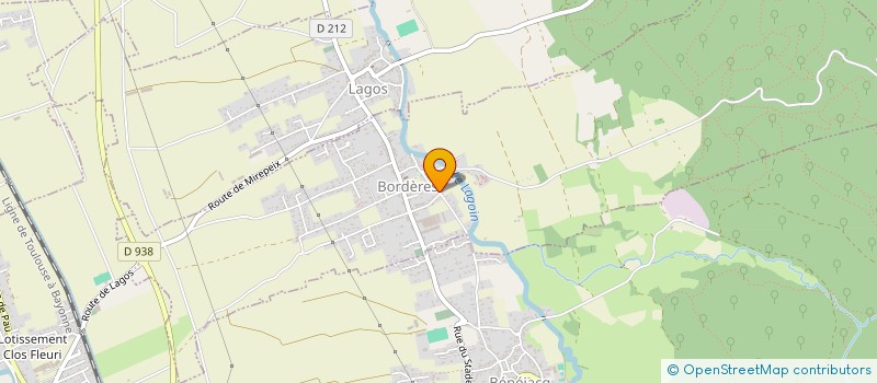 localisation de l'entreprise ELEVAGE CALI  BORDERES