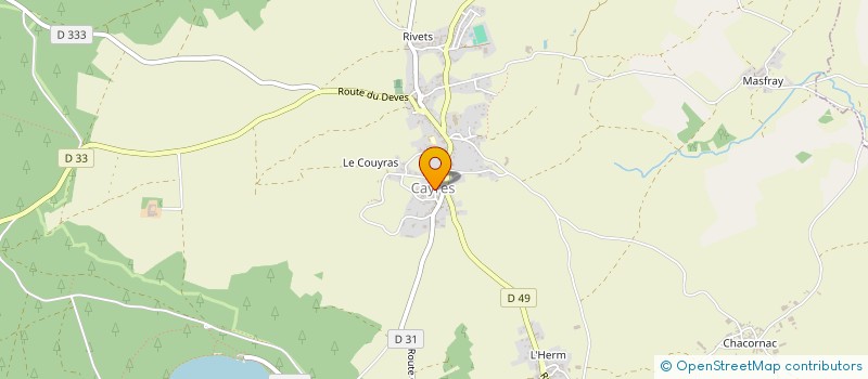 localisation de l'entreprise ELEVAGE CHANTAL BARTHELEMY ET SERGE PLANTIN à SAINT-JEAN-LACHALM