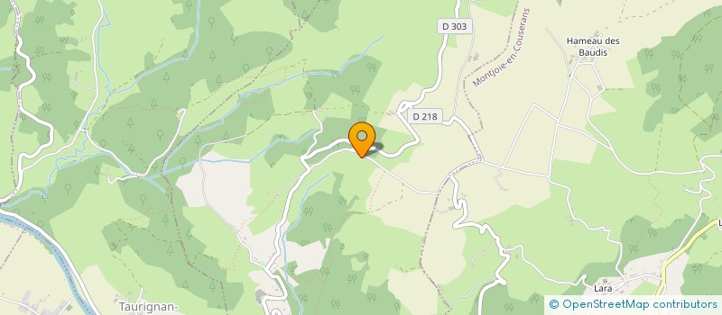 localisation de l'entreprise ELEVAGE COUSERANS à GAJAN