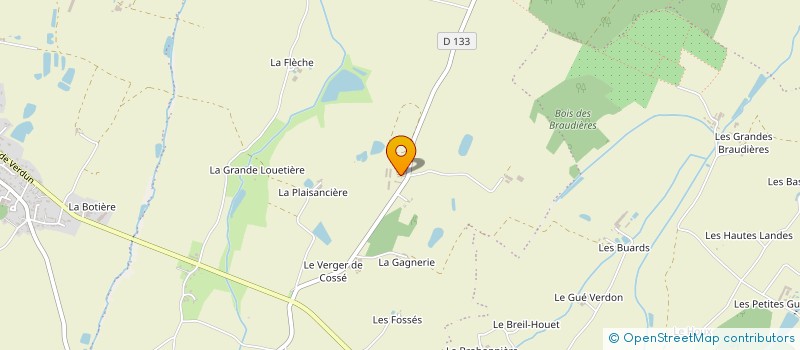 localisation de l'entreprise ELEVAGE D'ANGE à CHEMILLE-EN-ANJOU