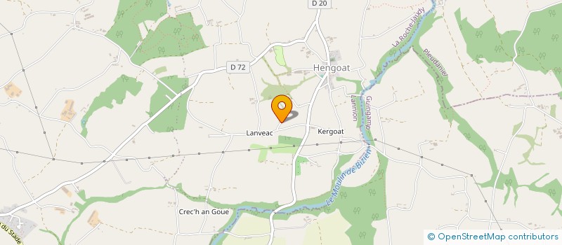 localisation de l'entreprise ELEVAGE DAMANY à LANGOAT