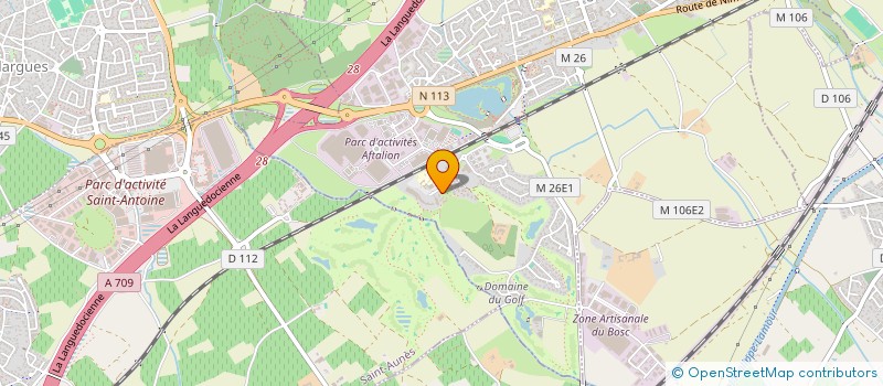 localisation de l'entreprise ELEVAGE DE BIAR à BAILLARGUES