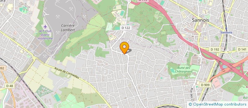 localisation de l'entreprise ELEVAGE DE CARAS  ARGENTEUIL