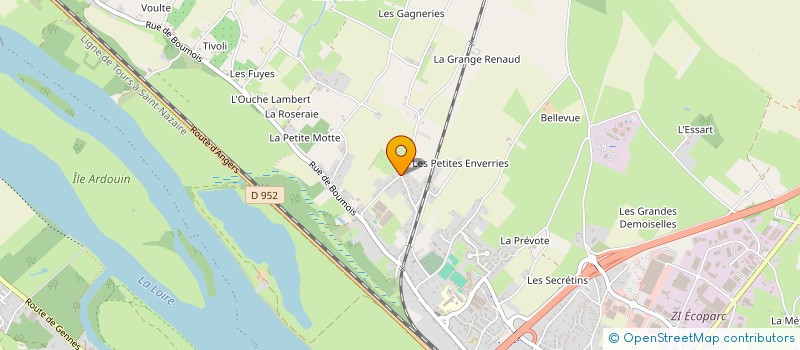 localisation de l'entreprise ELEVAGE DE CHAMAREL à SAUMUR