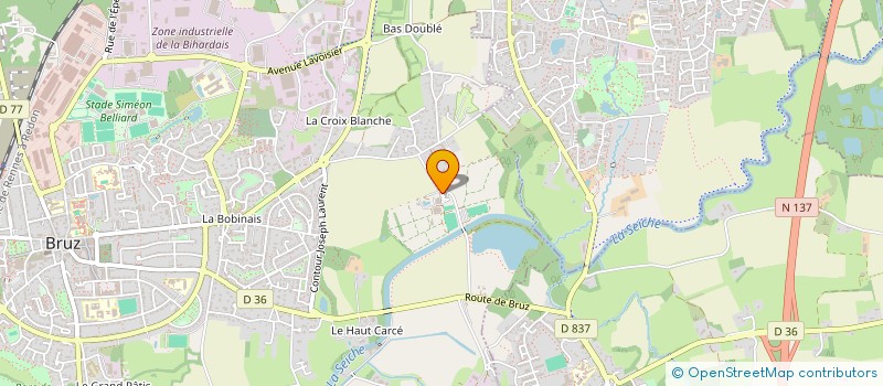 localisation de l'entreprise ELEVAGE DE FENICAT  BRUZ