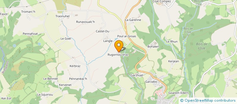 localisation de l'entreprise ELEVAGE DE GARZUEL  BRASPARTS
