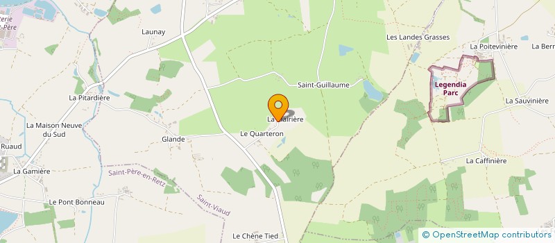 localisation de l'entreprise ELEVAGE DE LA CLAIRIERE  SAINT-VIAUD