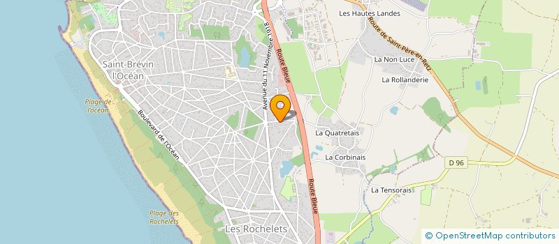 localisation de l'entreprise ELEVAGE DE LA MORINIERE à SAINT-BREVIN-LES-PINS