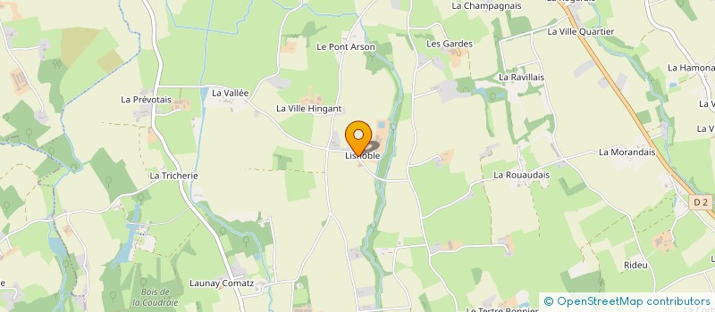 localisation de l'entreprise ELEVAGE DE LISNOBLE  BEAUSSAIS-SUR-MER