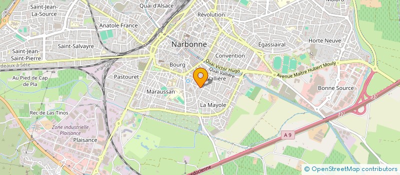 localisation de l'entreprise ELEVAGE DE LUNES à NARBONNE
