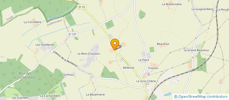 localisation de l'entreprise ELEVAGE DE MAST à BROU