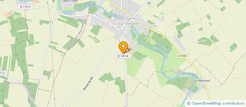 localisation de l'entreprise ELEVAGE DE NEROLI à BERCHERES-SUR-VESGRE