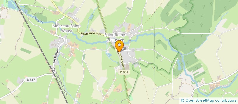 localisation de l'entreprise ELEVAGE DE SAINT REMY  SAINT-REMY-CHAUSSEE