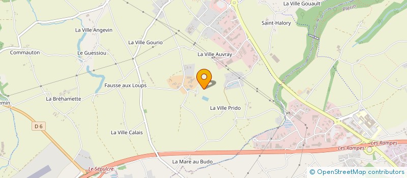 localisation de l'entreprise ELEVAGE DE VIMA  PORDIC