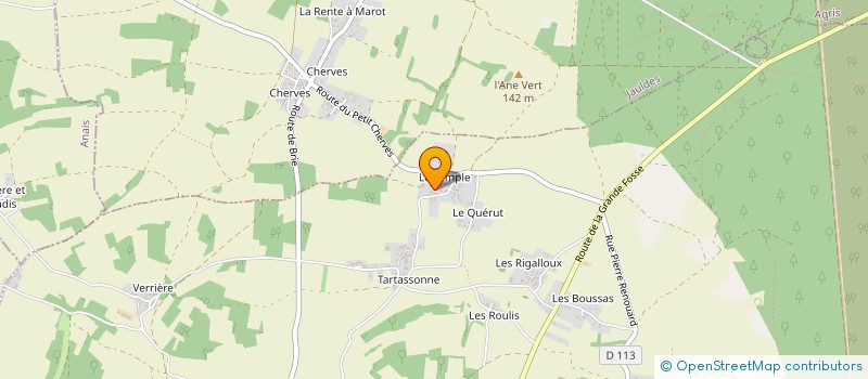 localisation de l'entreprise ELEVAGE DE ZL  BRIE