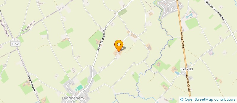 localisation de l'entreprise ELEVAGE DEBLOCK  LEDRINGHEM