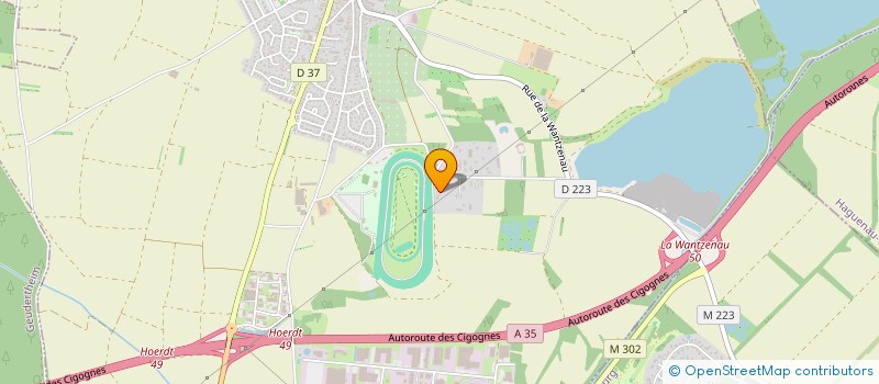 localisation de l'entreprise ELEVAGE DES CIEL  HRDT