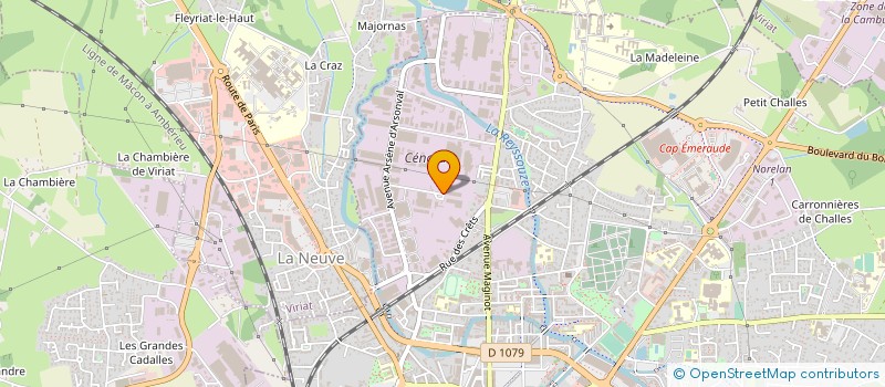 localisation de l'entreprise ELEVAGE DES DOMBES à BOURG-EN-BRESSE