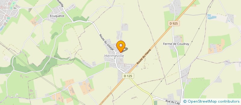 localisation de l'entreprise ELEVAGE DES FALAISES  SAINT-JOUIN-BRUNEVAL