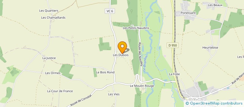 localisation de l'entreprise ELEVAGE DES MORIZETS à CHARNY OREE DE PUISAYE