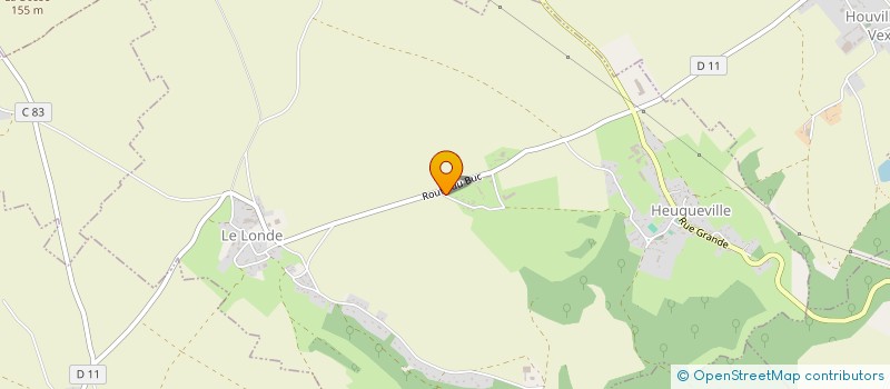 localisation de l'entreprise ELEVAGE DES PLAINES DE NODEL  HEUQUEVILLE