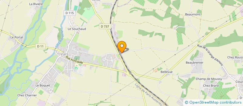 localisation de l'entreprise ELEVAGE DES TRAT  VARS