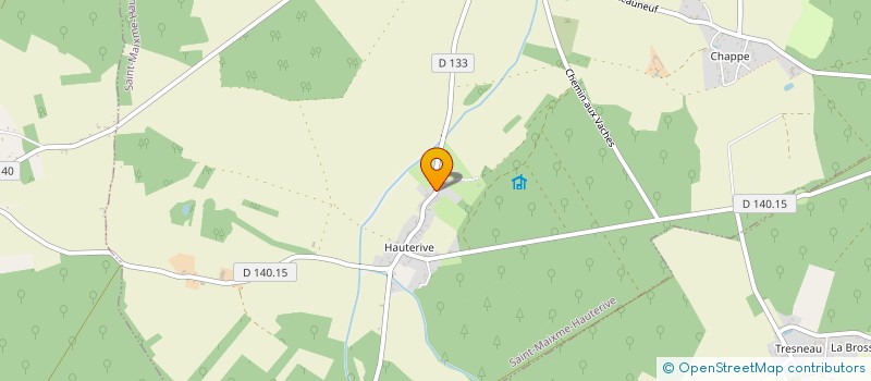 localisation de l'entreprise ELEVAGE DES VABRES à SAINT-MAIXME-HAUTERIVE