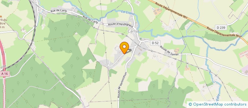 localisation de l'entreprise ELEVAGE DU CAP  CARLY