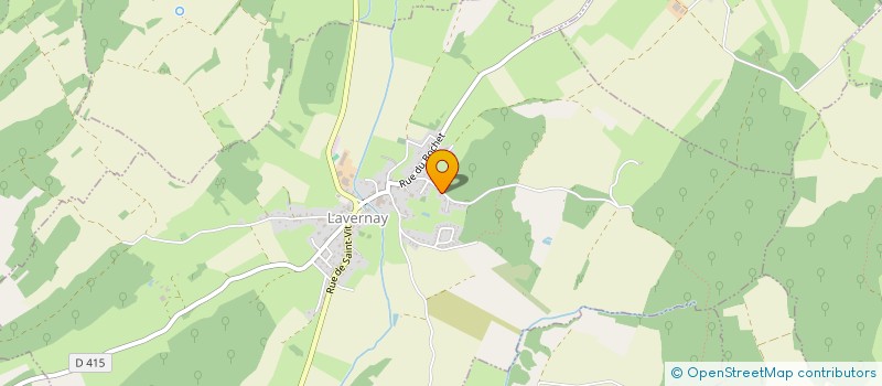 localisation de l'entreprise ELEVAGE DU CHANOT - S. B. MEUNIER  LAVERNAY