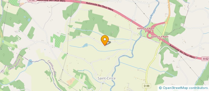 localisation de l'entreprise ELEVAGE DU DOMAINE DU GRAND CHENE  DUNES