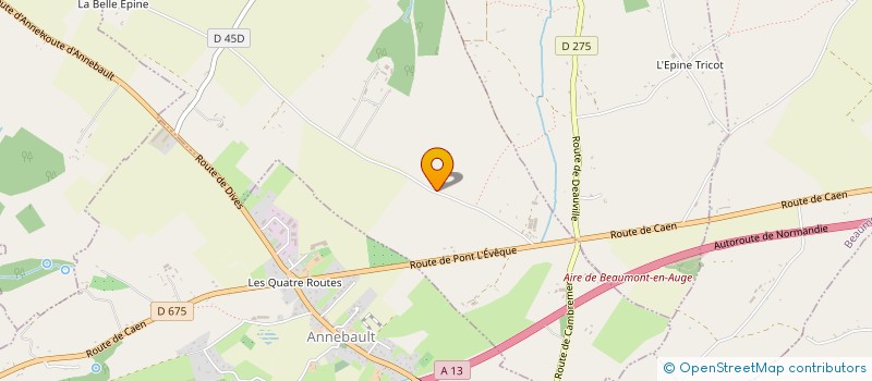 localisation de l'entreprise ELEVAGE DU HARAS DE BOURGEAUVILLE à BOURGEAUVILLE