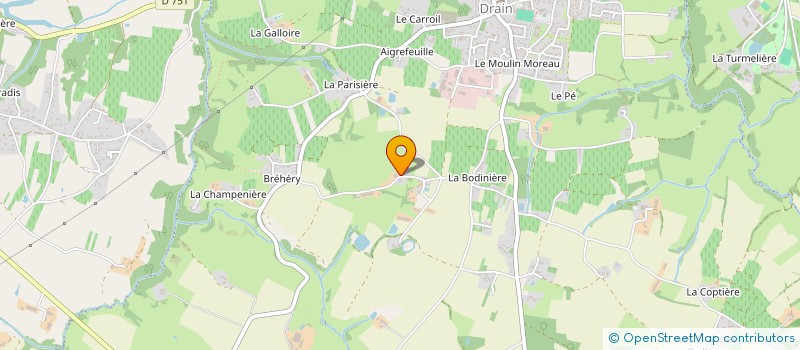 localisation de l'entreprise ELEVAGE DU LOGIS à OREE-D'ANJOU