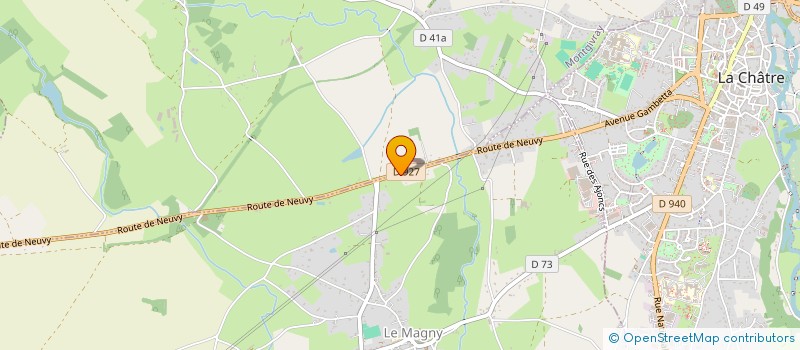 localisation de l'entreprise ELEVAGE DU MAGNY à LE MAGNY