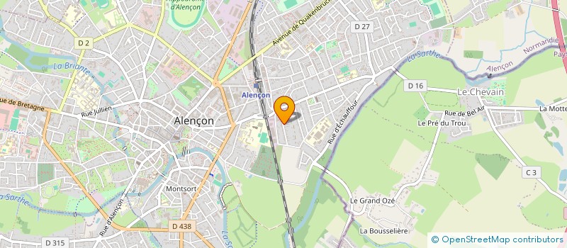 localisation de l'entreprise ELEVAGE DU REGARD à ALENCON