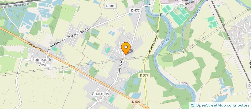 localisation de l'entreprise ELEVAGE DU VERGER à CHARMOY