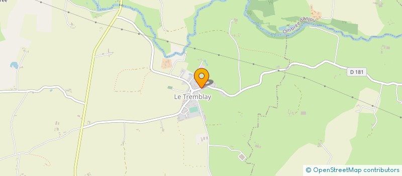 localisation de l'entreprise ELEVAGE'ENERGIE DU HAUT ANJOU à OMBREE D'ANJOU