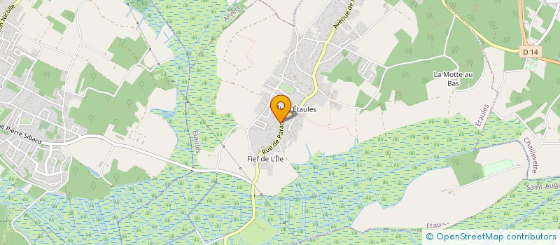 localisation de l'entreprise ELEVAGE GRIOLET  ETAULES