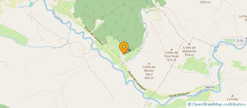 localisation de l'entreprise ELEVAGE HATEYA  TRIGANCE